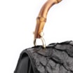 Bolsa De Mão Bambu Pirarucu Preto - imagem 5