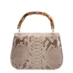 Bolsa De Mão Bambu Python Bege - imagem 3