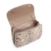 Bolsa De Mão Bambu Python Bege - imagem 4