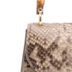 Bolsa De Mão Bambu Python Bege - imagem 5