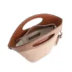 Bolsa De Mão Bucket Ráfia/Alt Marrom - imagem 5