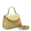 Bolsa De Mão Couro Amarelo - imagem 3