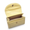 Bolsa De Mão Couro Amarelo - imagem 5