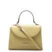 Bolsa De Mão Couro Amarelo - imagem 1