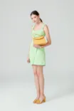Bolsa De Mão Couro Amarelo - imagem 9