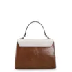 Bolsa De Mão Couro Amendoa/Nuvem/Macadamia - imagem 3