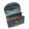 Bolsa De Mão Couro Azul - imagem 5