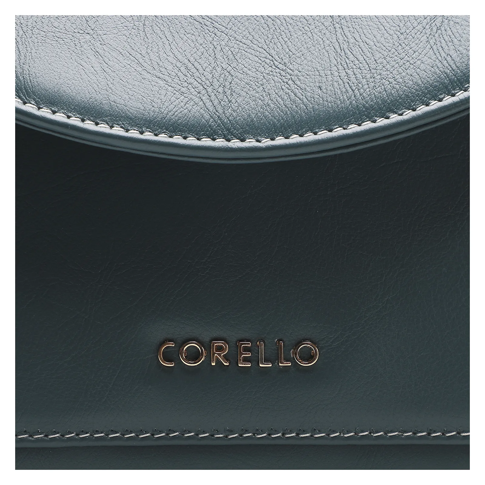 Bolsa De Mão Couro Azul