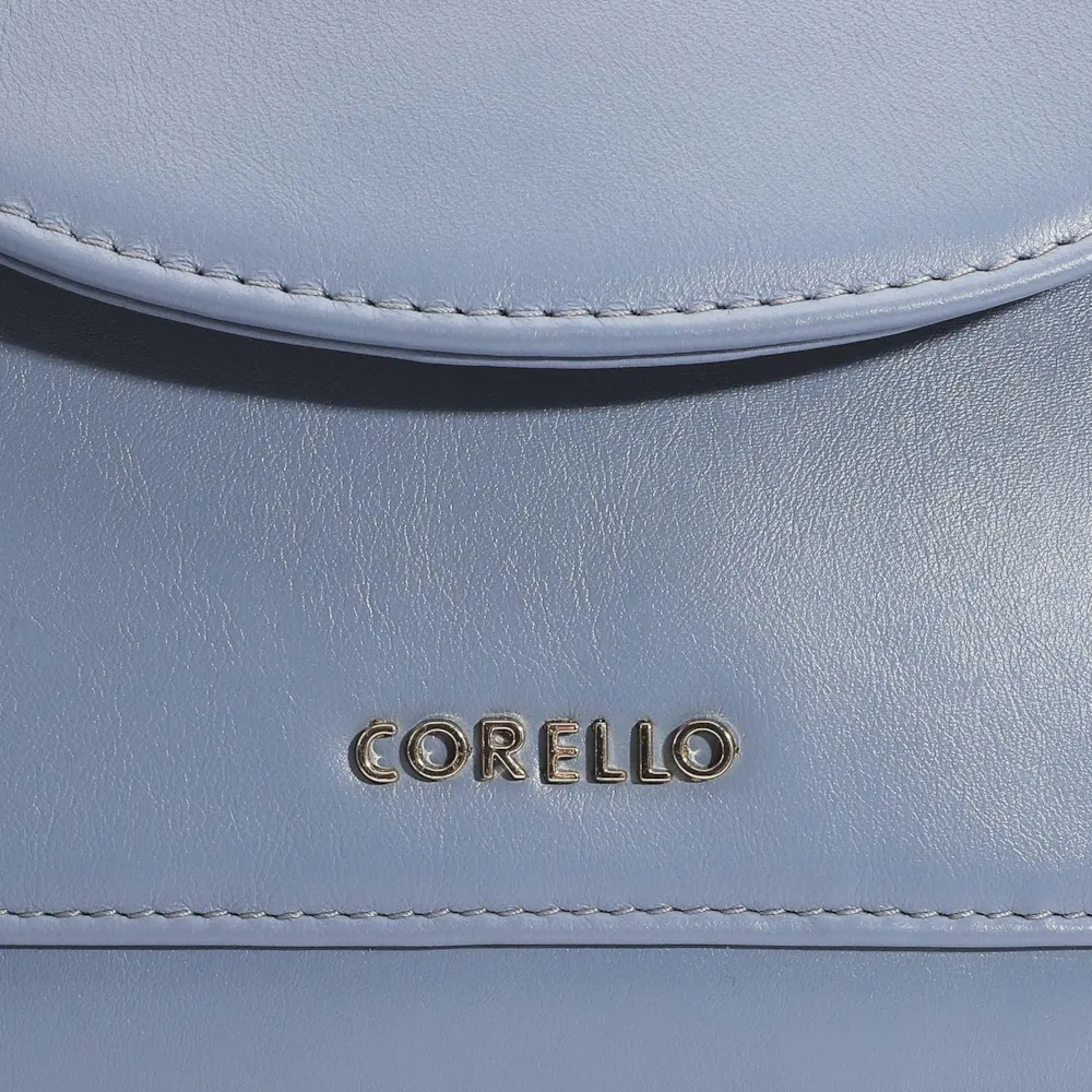 Bolsa De Mão Couro Azul - imagem 7