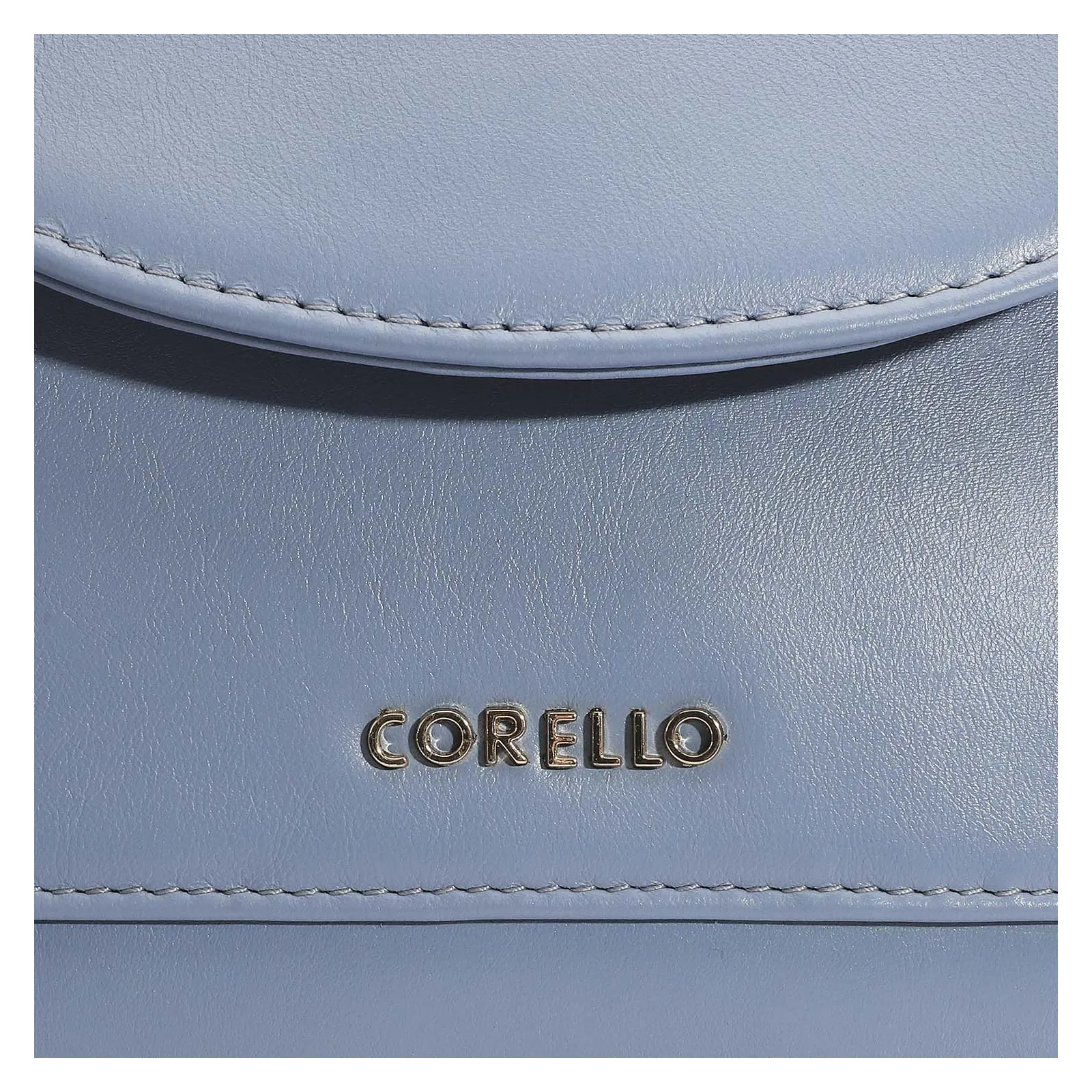 Bolsa De Mão Couro Azul