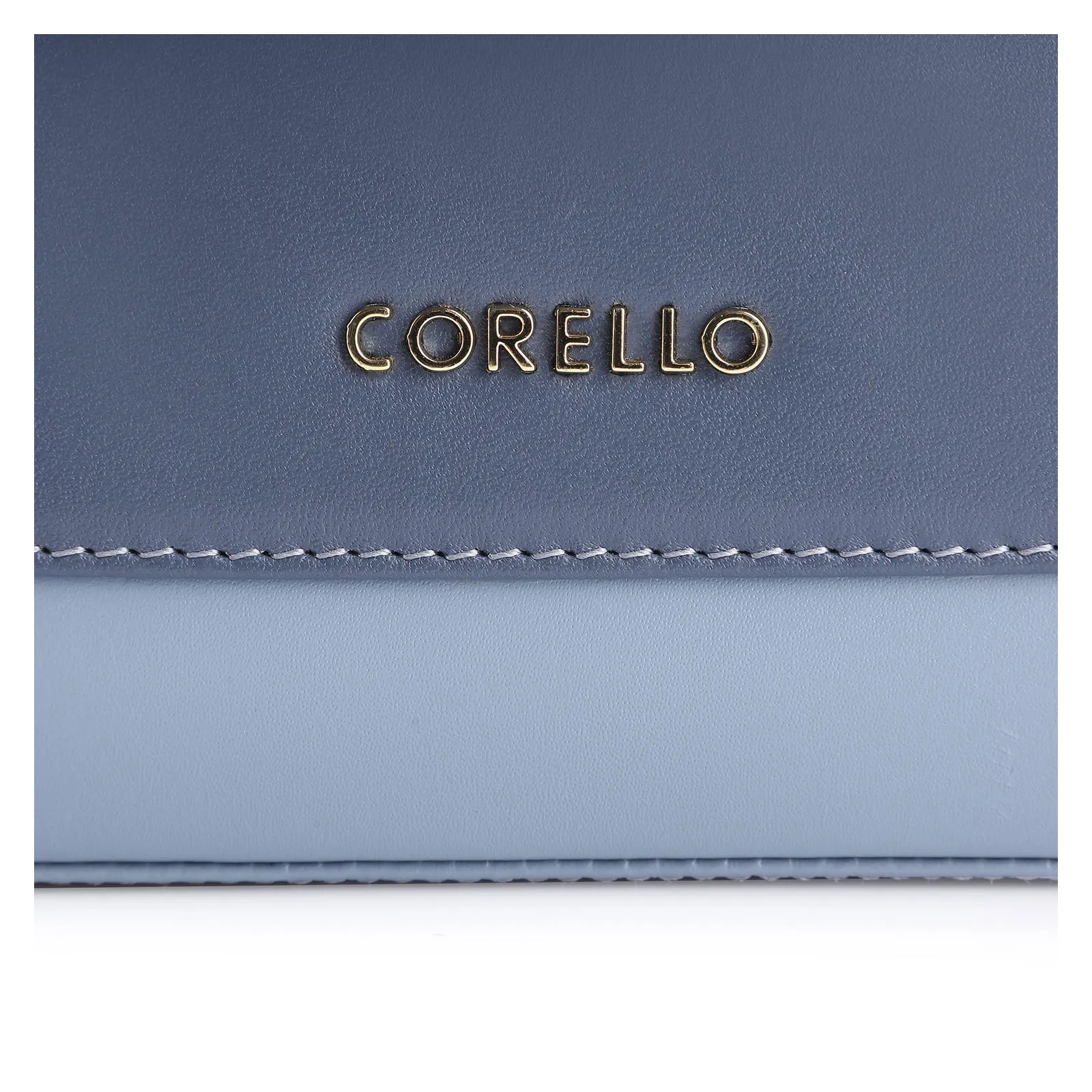 Bolsa De Mão Couro Azul