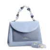 Bolsa De Mão Couro Azul - imagem 2