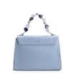 Bolsa De Mão Couro Azul - imagem 3
