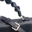Bolsa De Mão Couro Azul - imagem 6