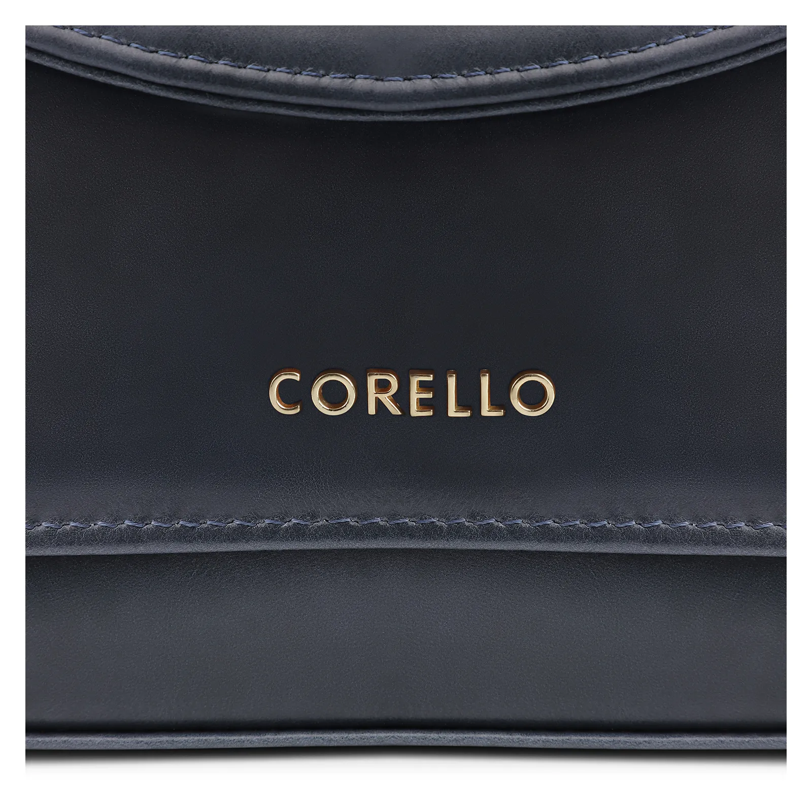 Bolsa De Mão Couro Azul