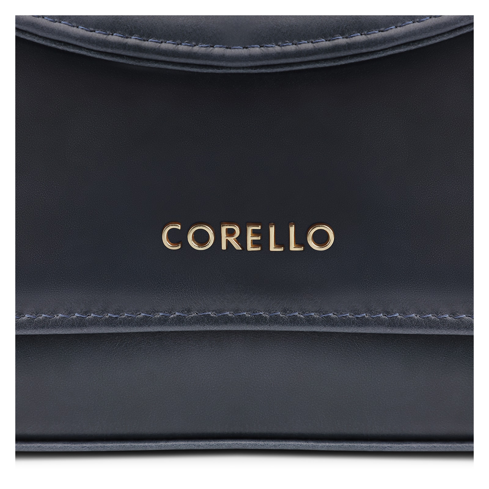 Bolsa De Mão Couro Azul