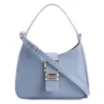 Bolsa De Mão Couro Azul - imagem 1