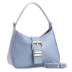 Bolsa De Mão Couro Azul - imagem 2