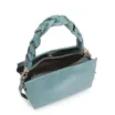 Bolsa De Mão Couro Azul - imagem 5