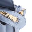 Bolsa De Mão Couro Azul - imagem 5