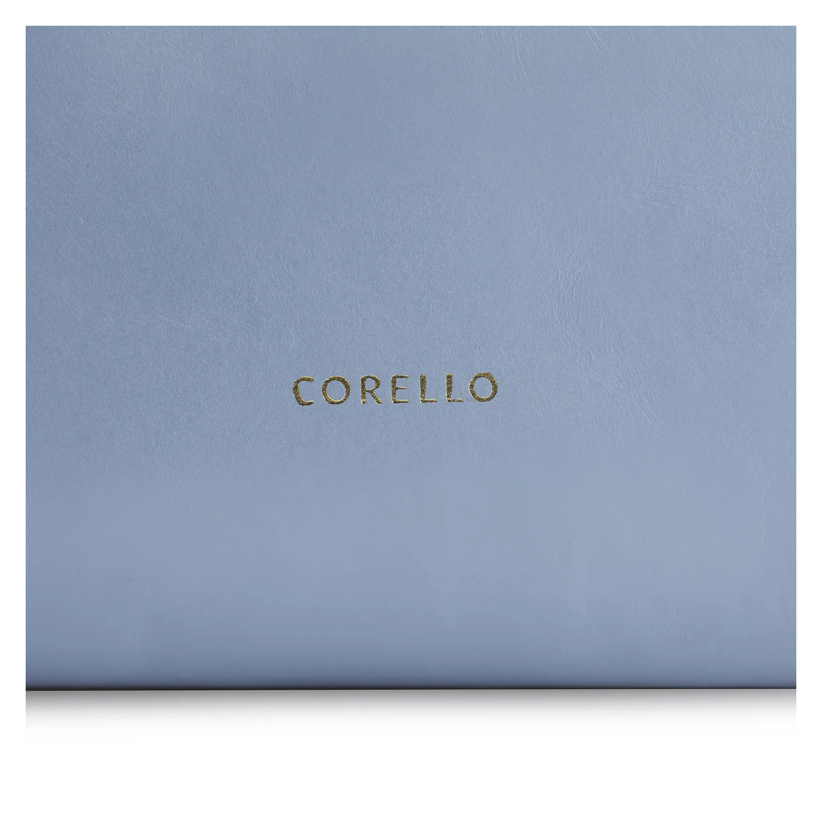 Bolsa De Mão Couro Azul