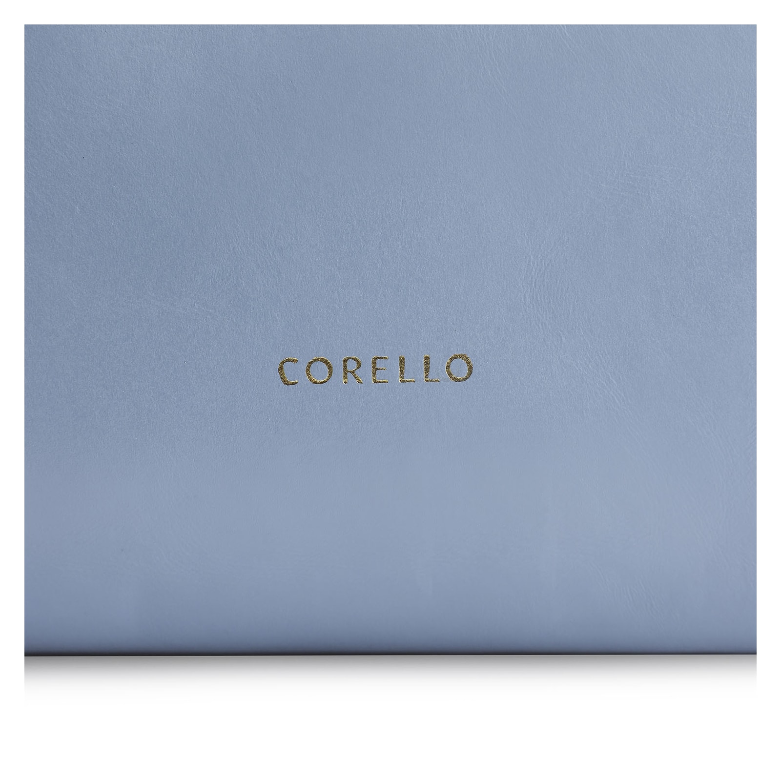 Bolsa De Mão Couro Azul