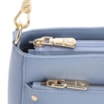 Bolsa De Mão Couro Azul - imagem 5