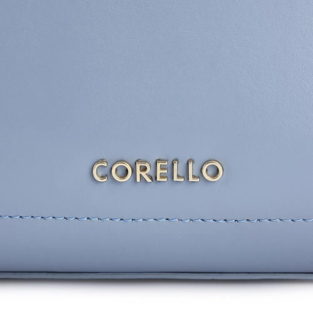 Bolsa De Mão Couro Azul - imagem 6
