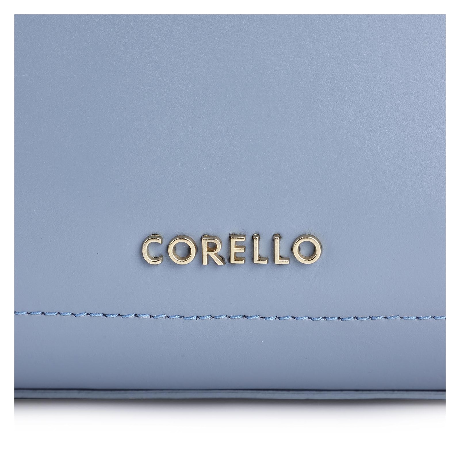 Bolsa De Mão Couro Azul