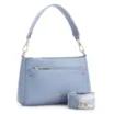 Bolsa De Mão Couro Azul - imagem 2