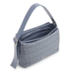 Bolsa De Mão Couro Azul/Alt Tramado Azul Claro - imagem 4