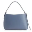 Bolsa De Mão Couro Azul/Alt Tramado Azul Claro - imagem 3