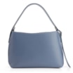 Bolsa De Mão Couro Azul/Alt Tramado Azul Claro - imagem 3