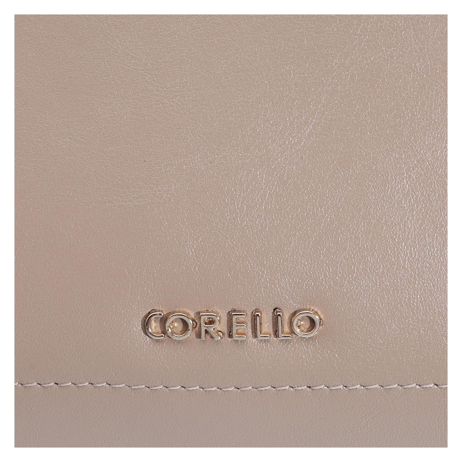 Bolsa De Mão Couro Bege
