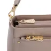 Bolsa De Mão Couro Bege - imagem 5