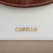 Bolsa De Mão Couro Bege/Couro Marrom - imagem 6