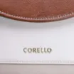 Bolsa De Mão Couro Bege Tricolor - imagem 5