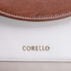 Bolsa De Mão Couro Bege Tricolor - imagem 5