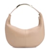 Bolsa De Mão Couro Camurça/Couro Bege - imagem 4