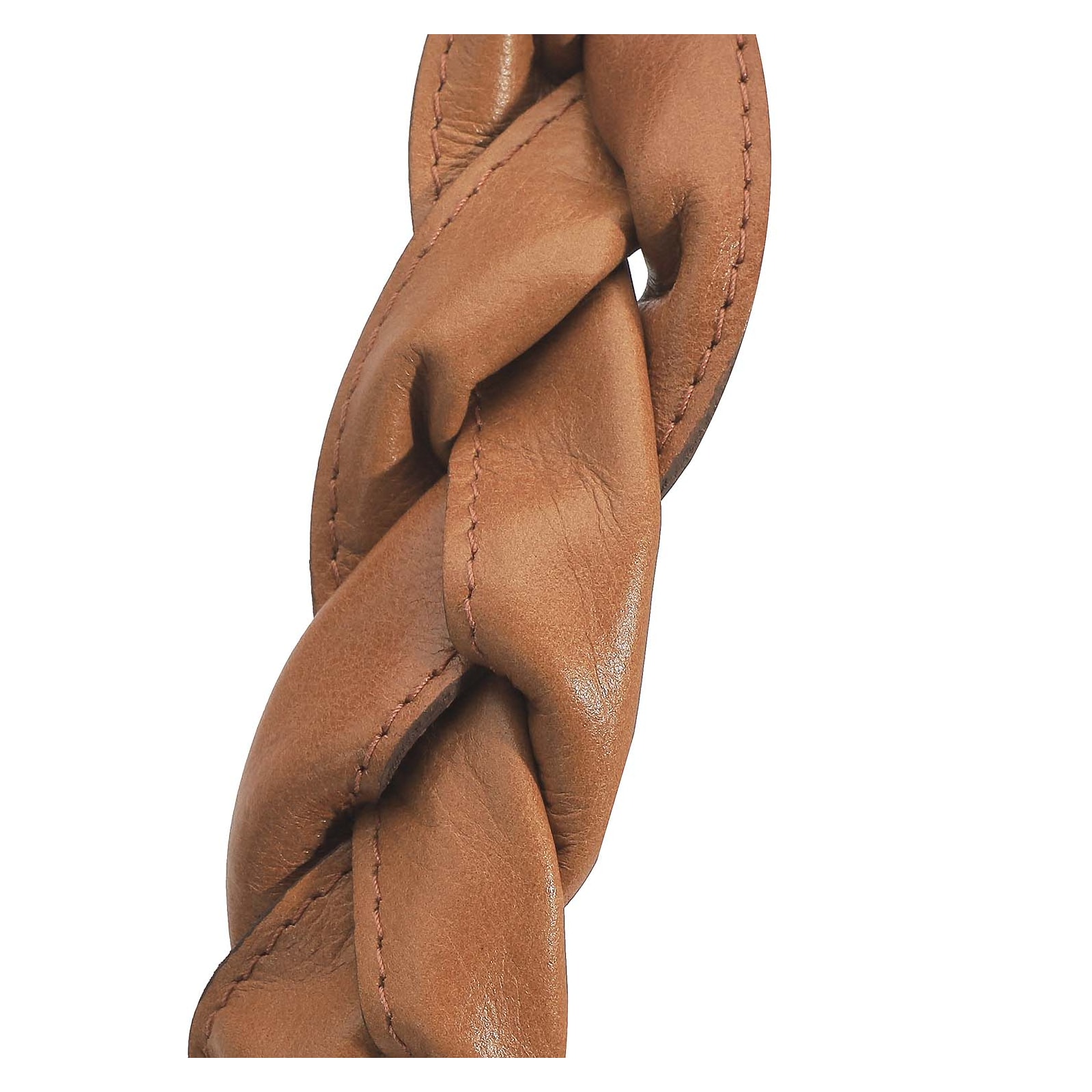 Bolsa De Mão Couro Caramelo