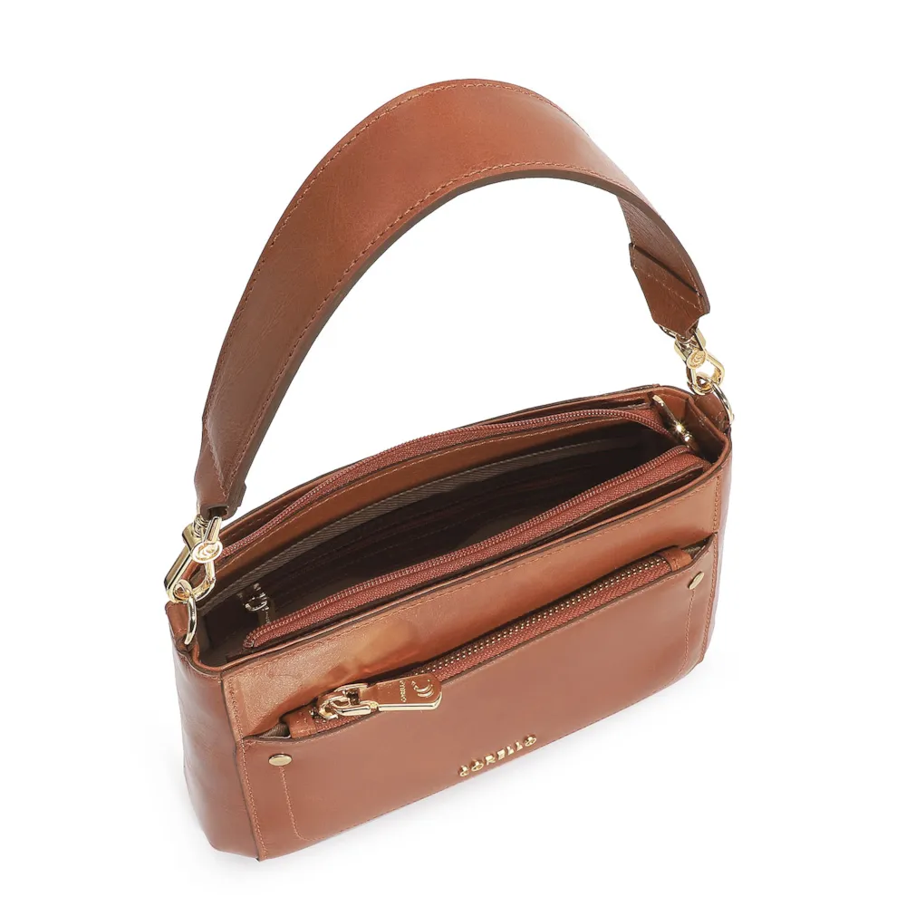 Bolsa De Mão Couro Caramelo - imagem 4