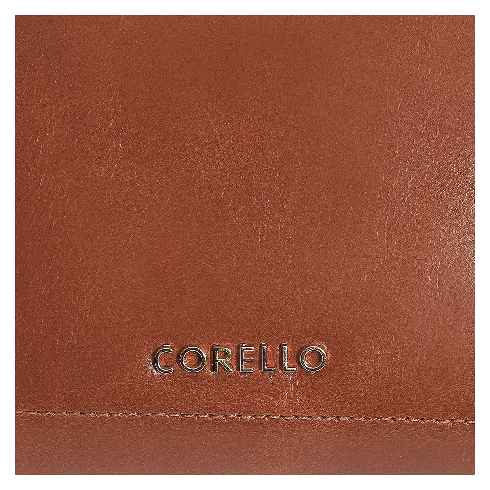 Bolsa De Mão Couro Caramelo