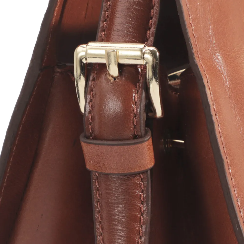Bolsa De Mão Couro Caramelo - imagem 8