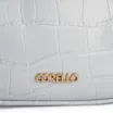 Bolsa De Mão Couro Croco Azul - imagem 6