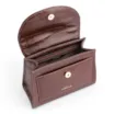 Bolsa De Mão Couro Croco Marrom - imagem 5