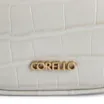 Bolsa De Mão Couro Croco Off White - imagem 7