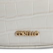 Bolsa De Mão Couro Croco Off White - imagem 7