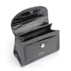 Bolsa De Mão Couro Croco Preto - imagem 4