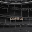 Bolsa De Mão Couro Croco Preto - imagem 6