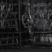 Bolsa De Mão Couro Croco Preto - imagem 5